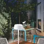 Wyvis - Minimalist Canopy Shade Rechargeable Table Lamp - White