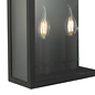 Vapor - 2 Light Coach Lantern Outdoor Wall Light - Black