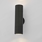 Ortex - Matt Black Outdoor Up & Down Wall Light