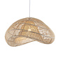 Simra - Cloud-Shaped Rattan Easy Fit Pendant Shade