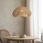Simra - Cloud-Shaped Rattan Easy Fit Pendant Shade