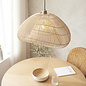 Simra - Cloud-Shaped Rattan Easy Fit Pendant Shade