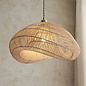 Simra - Cloud-Shaped Rattan Easy Fit Pendant Shade