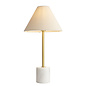 Oslo - Scandi Brass and Marble Table Lamp