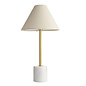 Oslo - Scandi Brass and Marble Table Lamp