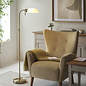 Elowen - Height Adjustable Reader Floor Lamp - Antique Brass