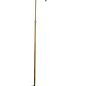 Elowen - Height Adjustable Reader Floor Lamp - Antique Brass