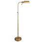 Elowen - Height Adjustable Reader Floor Lamp - Antique Brass