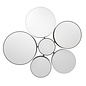 Pastel - Large Fabric Multi-Drum Flush Ceiling Light