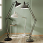 Retro Angled Floor Lamp - Grey