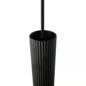 Elva -  3-Light Cluster Pendant – Scandinavian Black Fluted Ceiling Light for Dining Room or Staircase