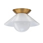 Astra - Mid Century Flush Ceiling Light for Hallways and Bedrooms