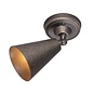 Charing - Dappled Aged Brass Spotlight - David Hunt Lighting