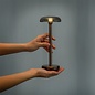 Noble Air - Rechargeable Cordless Table Lamp - Bronze & Smoked Glass