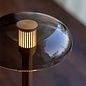 Noble Air - Rechargeable Cordless Table Lamp - Bronze & Smoked Glass