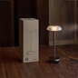 Noble Air - Rechargeable Cordless Table Lamp - Bronze & Frosted Glass
