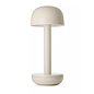Noble Two - Rechargeable Cordless Table Lamp - High Gloss Ivory