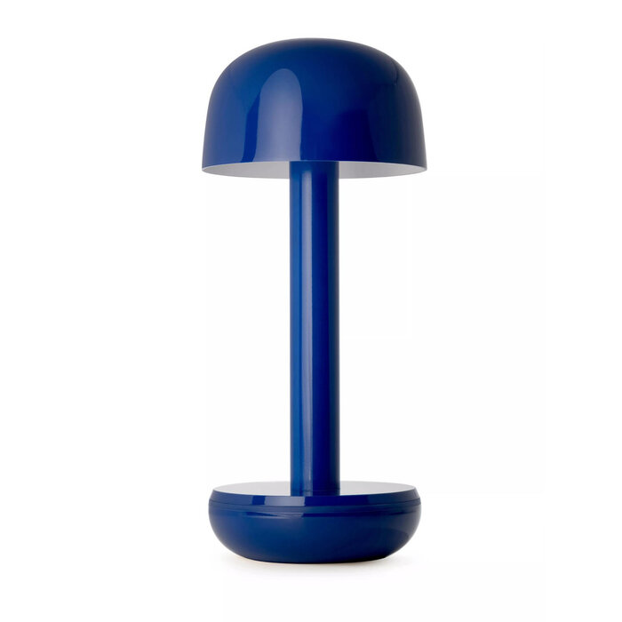 Noble Two - Rechargeable Cordless Table Lamp - High Gloss Cobalt Blue