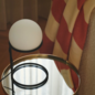 Orbita - Black Globe Table Lamp