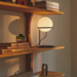 Orbita - Black Globe Table Lamp