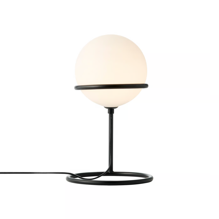 Orbita - Black Globe Table Lamp
