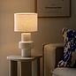 Forma - Ceramic Scandi Table Lamp - Natural Linen Shade Forma - Ceramic Scandi Table Lamp - Natural Linen Shade