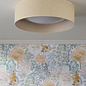 Laura Ashley Buckenham 2 Light Flush Ceiling Light - Rattan