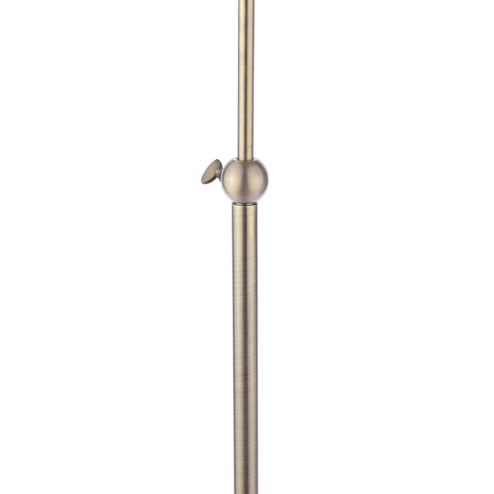 Laura Ashley Dearham Brass Floor Lamp – Antique Brass