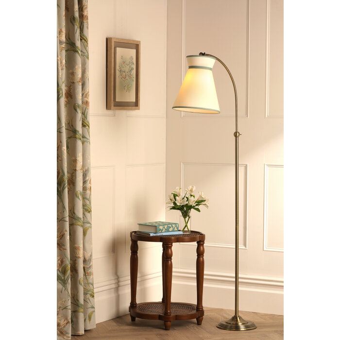 Laura Ashley Dearham Brass Floor Lamp – Antique Brass