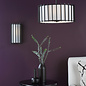 Nara – Black Wall Light - Matt Black and Ivory