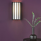 Nara – Black Wall Light - Matt Black and Ivory