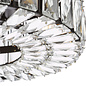Aurelia – 4 Light Crystal Ceiling Light - Matt Black and Crystal
