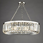 Hikari – 8 Light Crystal Chandelier – Polished Nickel and Crystal