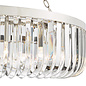 Hikari – 8 Light Crystal Chandelier – Polished Nickel and Crystal