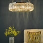Hikari – 8 Light Crystal Chandelier – Polished Nickel and Crystal