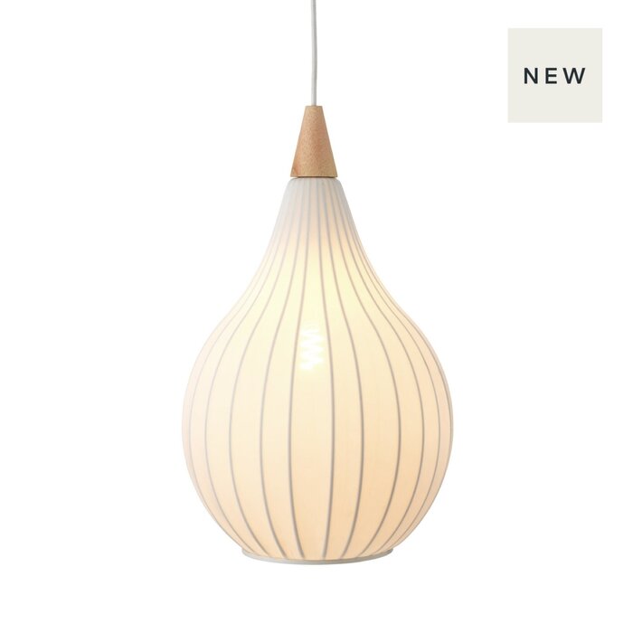 Drops - White Pendant Light - Large