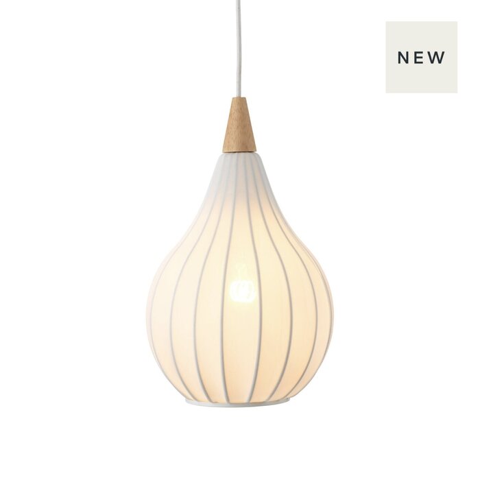 Drops - White Pendant Light - Medium