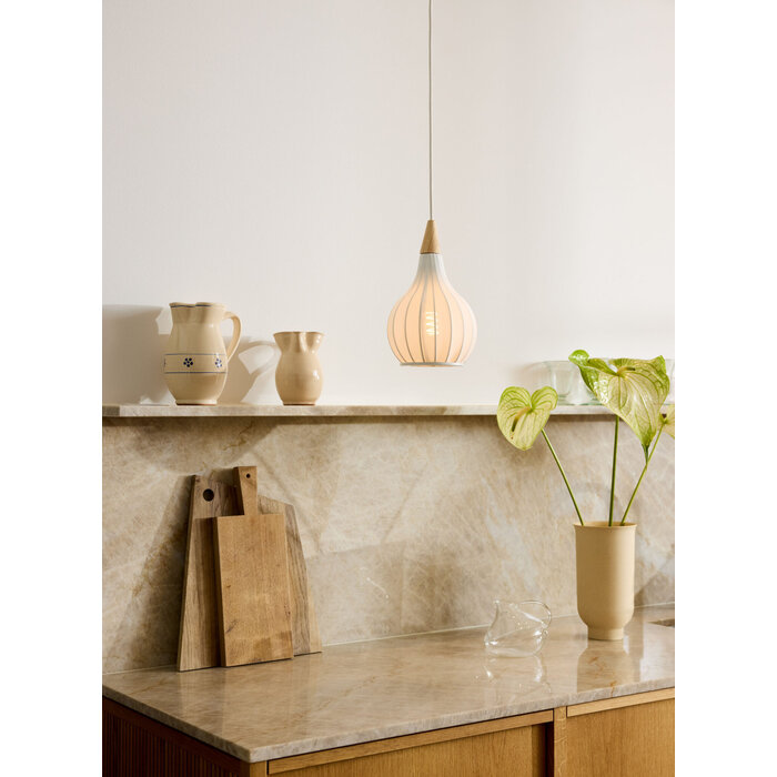 Drops - White Pendant Light - Small