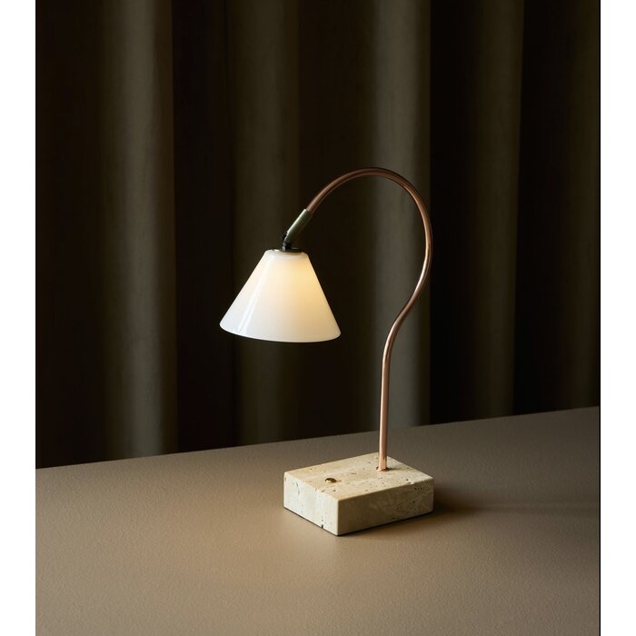 Question - Rechargeable Cordless Table Lamp - Copper & Granite