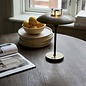 Stepp - Scandi Rechargeable Cordless Table Lamp - Antique Brass