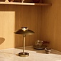 Stepp - Scandi Rechargeable Cordless Table Lamp - Antique Brass