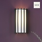 Nara – Black Wall Light - Matt Black and Ivory