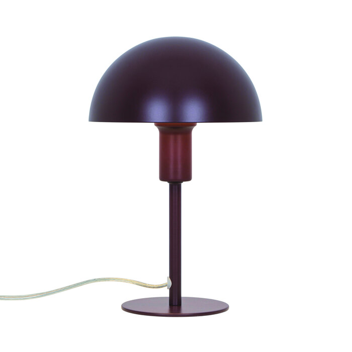 Edna - Mini Table Lamp - Bordeaux Red