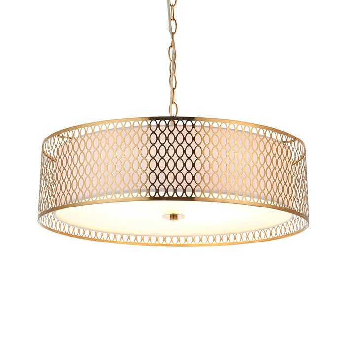 Tessa - Modern Pendant Light - Gold - Medium