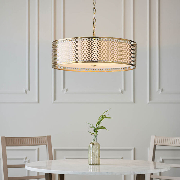 Tessa - Modern Pendant Light - Gold - Medium