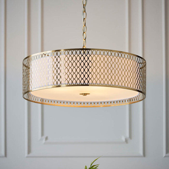 Tessa - Modern Pendant Light - Gold - Medium