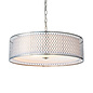 Tessa - Modern Pendant Light - Satin Nickel - Medium