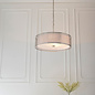 Tessa - Modern Pendant Light - Satin Nickel - Medium