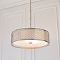 Tessa - Modern Pendant Light - Satin Nickel - Medium