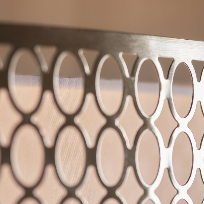 Tessa - Modern Pendant Light - Satin Nickel - Large